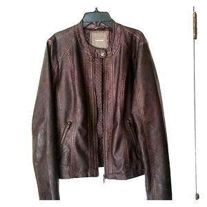 Maurices faux leather jacket - Large